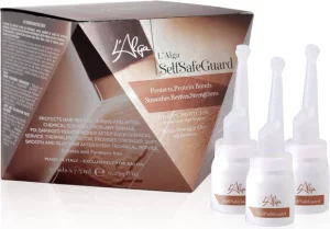 Уход-термозащита при химической обработке волос L'Alga SelfSafeGuard, 7.5 мл