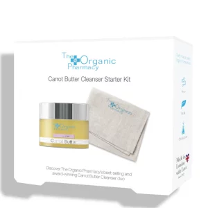 Косметический набор The Organic Pharmacy Carrot Butter Cleansing + Muslin Cloth Small ,10 мл/1 шт