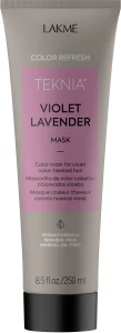 Маска для оновлення кольору фіолетових відтінків волосся Lakme Teknia Color Refresh Violet Lavender Mask, 250 мл