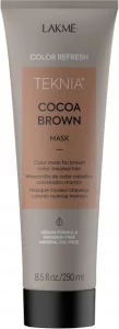 Маска для обновления цвета коричневых оттенков волос Lakme Teknia Color Refresh Cocoa Brown Mask, 250 мл