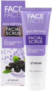 Антивозрастной скраб для лица Face Facts Age Defying Facial Scrub, 75 мл