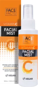 Тонізуючий та освіжаючий засіб для обличчя з вітаміном С Face Facts Vitamin C Facial Mist, 100 мл