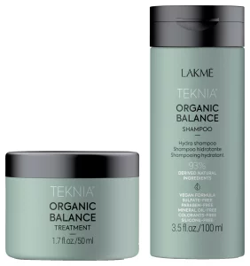 Дорожный набор для волос Lakme Teknia Organic Balance Travel Pack