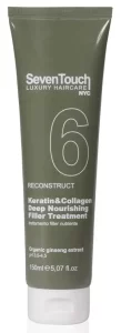 Фільєр, що відновлює, з кератином і колагеном 6 Seven Touch Deep Nourishing Filler Treatment, 150 мл