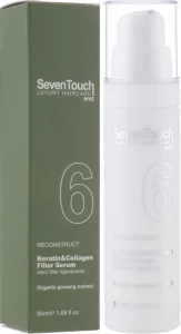 Восстанавливающая филлер-сыворотка с кератином и коллагеном 6 Seven Touch Filler Serum, 50 мл