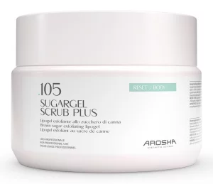 Скраб-ексфоліант для тіла з коричневим цукром Arosha 105 Sugargel Scrub Plus, 500 мл
