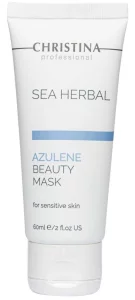 Азуленова маска краси для чутливої ​​шкіри Christina Sea Herbal Azulene Beauty Mask, 60 мл