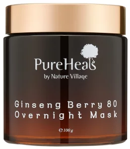 Маска для обличчя з женьшенем Pureheals Gingseng Berry Ginseng Callus Mask, 100 мл
