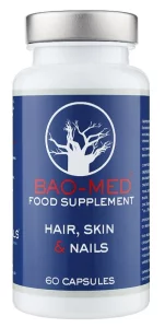 Биологически активная добавка Mediceuticals Bao-Med Food Supplement Hair Skin & Nails, 60 капсул