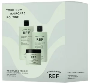 Трио набор Для объема волос REF Care Routine Weightless Volume