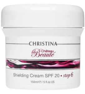 Защитный крем (шаг 6) Christina Chateau de Beaute Shielding Cream SPF 20, 150 мл