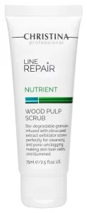 Скраб для лица с деревинной целюлозой Christina Line Repair Nutrient Wood Pulp Scrub, 75 мл