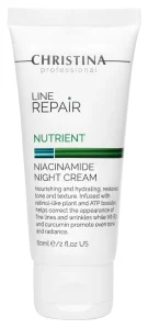 Восстанавливающий ночной крем для лица с ниацинамидом Christina Line Repair Nutrient Niacinamide Night Cream, 60 мл