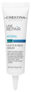 Сироватка для шкіри навколо очей та шиї Christina Line Repair Hydra HA Eye & Neck Serum, 30 мл
