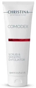 Вирівнюючий скраб-ексфоліатор Christina Comodex Scrub&Smooth Exfoliator, 75 мл
