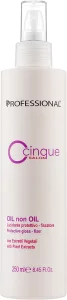 Средство для защиты и блеска волос Professional C Cinque Oil Non Oil, 250 мл