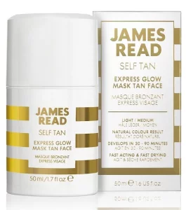 Експрес маска для обличчя із ефектом засмаги James Read Express Glow Mask Tan Face, 50 мл