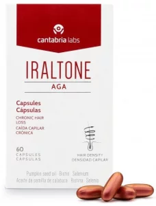Капсулы для лечения выпадения волос Cantabria Labs Iraltone AGA