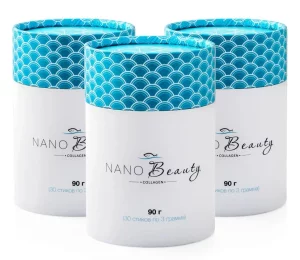 Морський питний колаген у стиках Nano Beauty Collagen, курс 3 місяці
