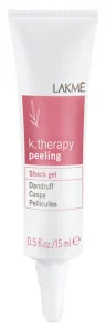 Быстродействующий гель для волос от перхоти Lakme K.Therapy Peeling Shock Gel, 6х15 мл