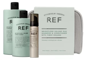 Набор с косметичкой "Для объема волос" REF Beauty Bag Weightless Volume