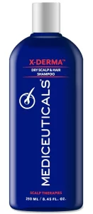 Отшелушивающий шампунь против сухости и зуда кожи головы Mediceuticals X-Derma, 250 мл