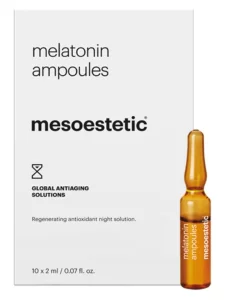 Антивіковий засіб нічної дії Mesoestetic Melatonin Аmpoules, 10х2 мл