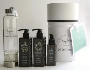 Набор для придания объема волосам минеральный Saphira Volume Set