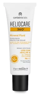 Солнцезащитный минеральный флюид Cantabria Heliocare 360 Mineral Fluid, 50 мл