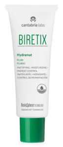 Матирующий увлажняющий флюид против постакне пигментации Cantabria Biretix Hydramat Fluid, 50 мл