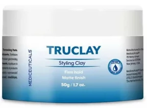 Матовая моделирующая глина средней фиксации Mediceuticals Truclay Styling Clay, 50 мл