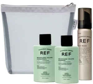 Набор миниатюр Для объема волос REF Trevel Mesh Bag Volume