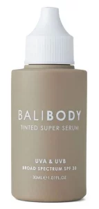Тональная основа для лица с оттенком Bali Body Tinted Super Serum SPF 30 Natural/Tan, 30 мл