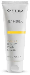 Ванильная маска для сухой кожи Christina Sea Herbal Vanilla Beauty Mask, 60 мл