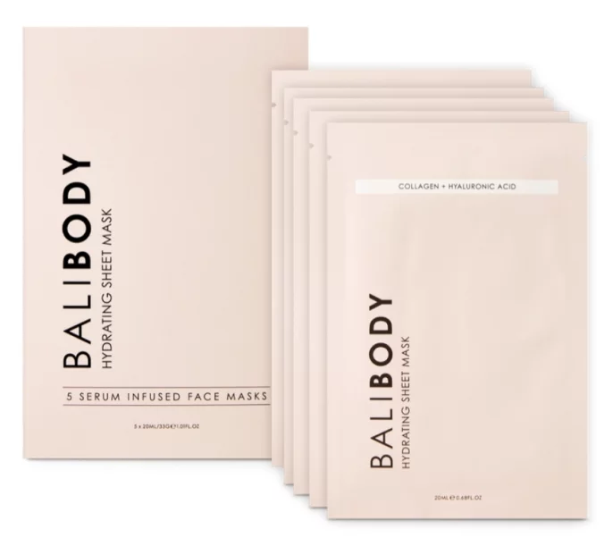 Увлажняющая тканевая маска для лица Bali Body Hydrating Sheet Mask, 20 мл