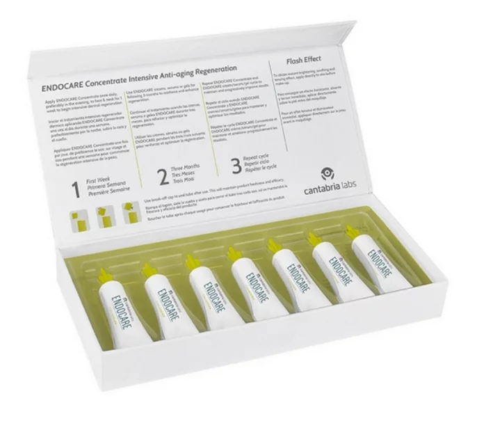 Регенерирующий омолаживающий концентрат Cantabria Labs Endocare Concentrate, 7х1 мл