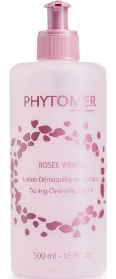 Розовая вода для снятия макияжа Phytomer Rosee Visage Toning Cleansing Lotion, 500 мл
