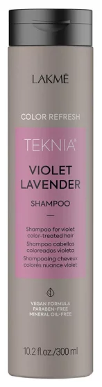 Шампунь для оновлення кольору фіолетових відтінків волосся Lakme Teknia Color Refresh Violet Lavender Shampoo, 300 мл