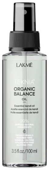 Ефірна олія кенді для живлення та пом'якшення волосся Lakme Teknia Organic Balance Oil, 100 мл