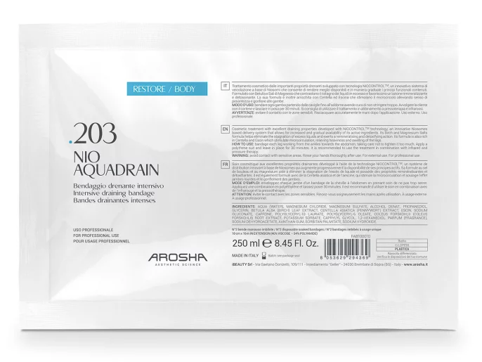 Дренажний набір Ніо-Дрейн + 4 процедури Arosha 200 Nio Drain + Kit
