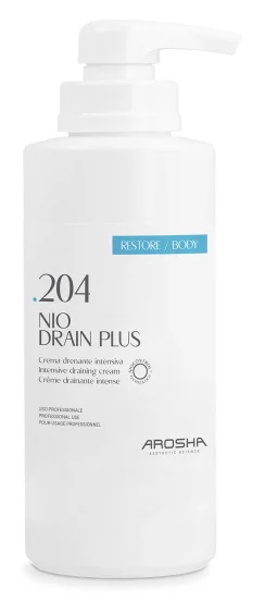 Интенсивный дренажный крем Arosha 204 Nio Drain Plus Cream, 500 мл