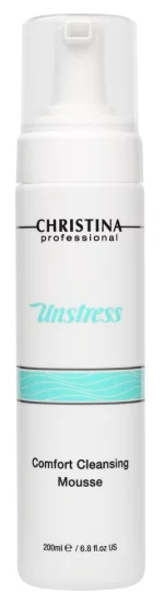 Очищающий мусс комфорт Christina Unstress Comfort Cleansing Mousse, 200 мл