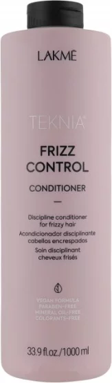 Дисциплинирующий кондиционер для непослушных или вьющихся волос Lakme Teknia Frizz Control Conditioner, 300 мл