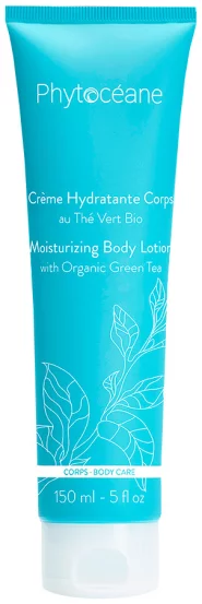 Зволожуючий лосьйон для тіла з зеленим органічним чаєм Phytoceane Moisturizing Body Lotion With Green Tea, 150 мл