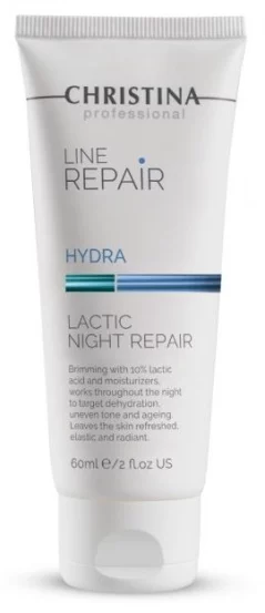 Крем "Ночное восстановление" с молочной кислотой Christina Line Repair Hydra Lactic Night Repair, 60 мл