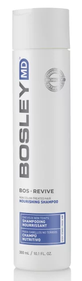 Шампунь питательный для утонченных неокрашенных волос Bosley Bos Revive Nourishing Shampoo, 300 мл