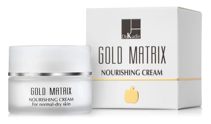 Поживний крем для нормальної та сухої шкіри Dr.Kadir Gold Matrix Nourishing Cream for Normal and Dry Skin, 50 мл