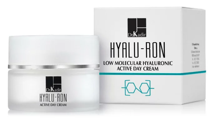 Увлажняющий крем с гиалуроновой кислотой Dr.Kadir Hyalu-Ron Low Molecular Hyaluronic Active Day Cream, 50 мл