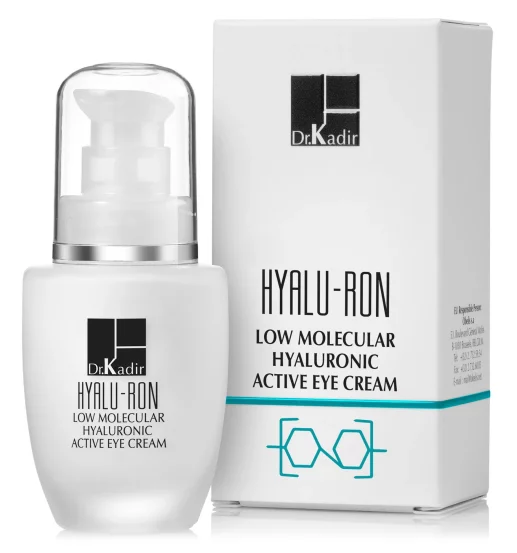 Крем вокруг глаз с гиалуроновой кислотой Dr.Kadir Hyalu-Ron Low Molecular Hyaluronic Active Eye Cream, 30 мл
