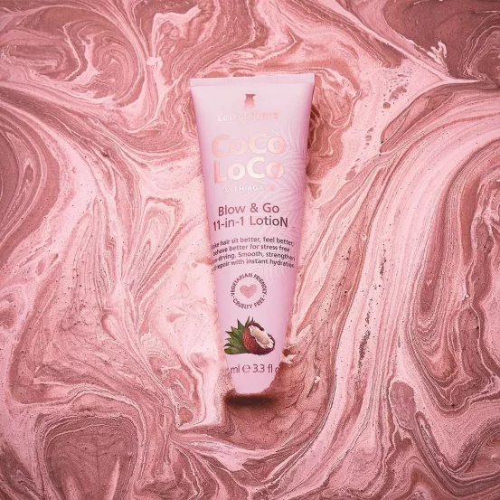 Догляд-лосьйон для стайлінгу з кокосовим маслом Lee Stafford Coco Loco Blow & Go 11-In-1 Lotion, 100 мл